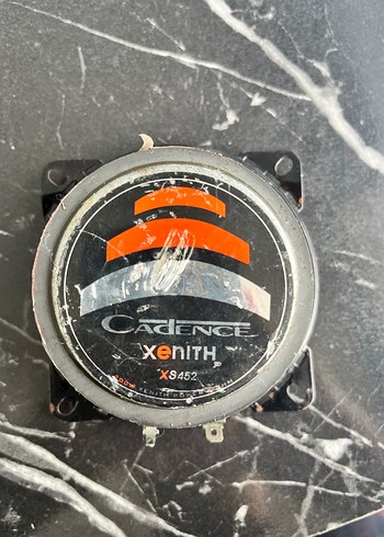 Cadence hoparlör 1 adet Turuncu Orta Boy Hoparlör - Görsel 3