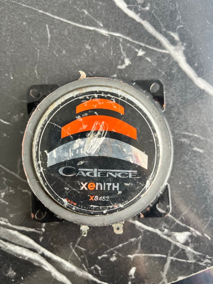 Cadence hoparlör 1 adet Turuncu Orta Boy Hoparlör - Görsel 3