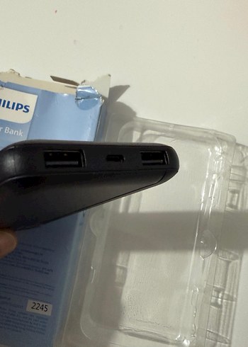 Philips 10.000 mAh Siyah Power Bank - Görsel 4