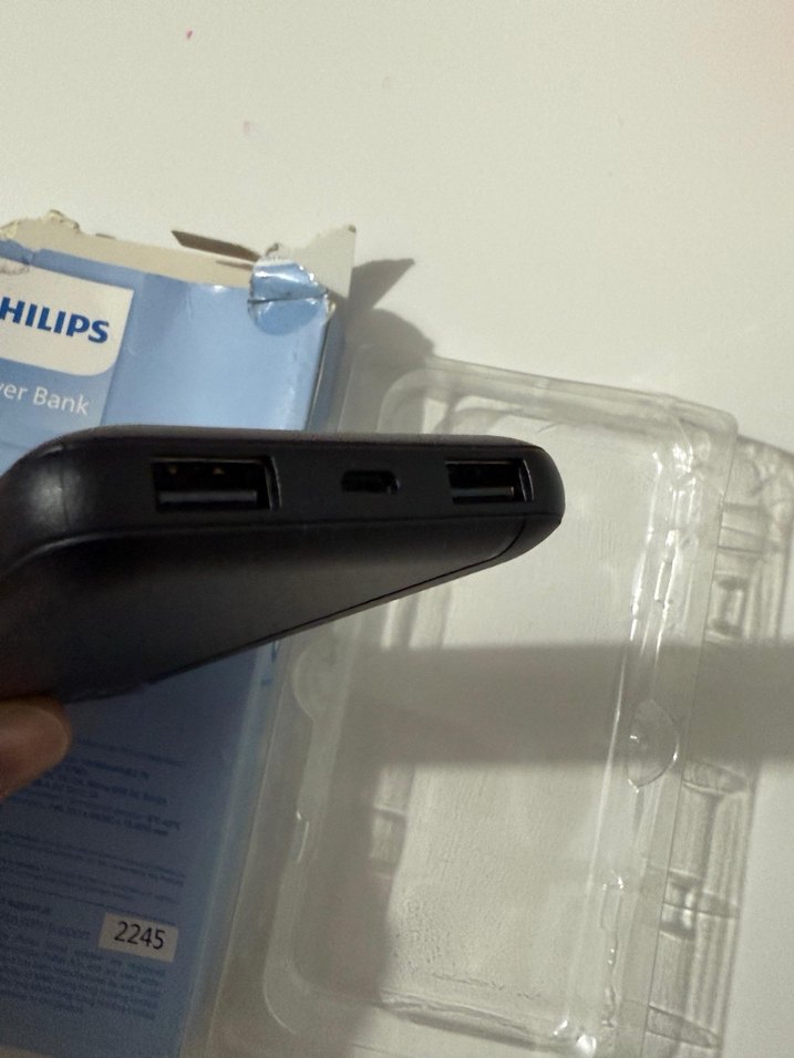Philips 10.000 mAh Siyah Power Bank - Görsel 4