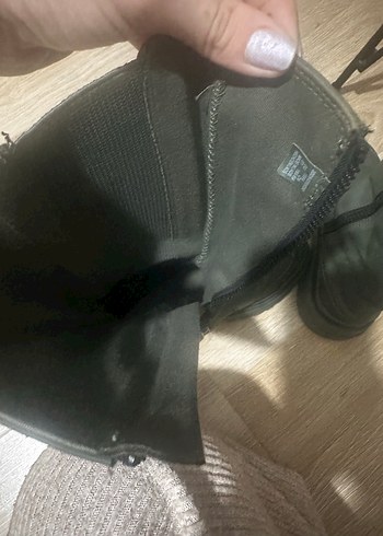 Siyah Gri Stiletto Topuklu Kadın Bot - Görsel 3