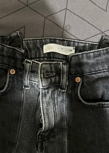 Kadın Gri Denim Midi Kot Pantolon - Görsel 2