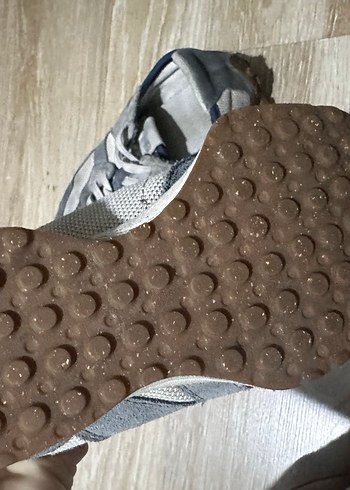 Kız  Çocuk Gri Denim Spor Ayakkabı Orjinal - Görsel 3