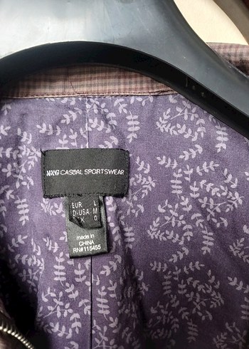 Düğmeli Kahverengi Ekose Midi Kadın Ceket - Görsel 2