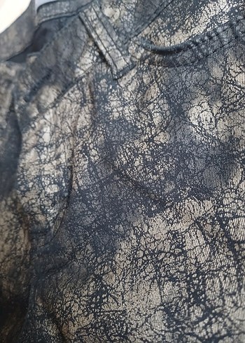 Codentry Desenli Kadın Denim Pantolon - Görsel 4