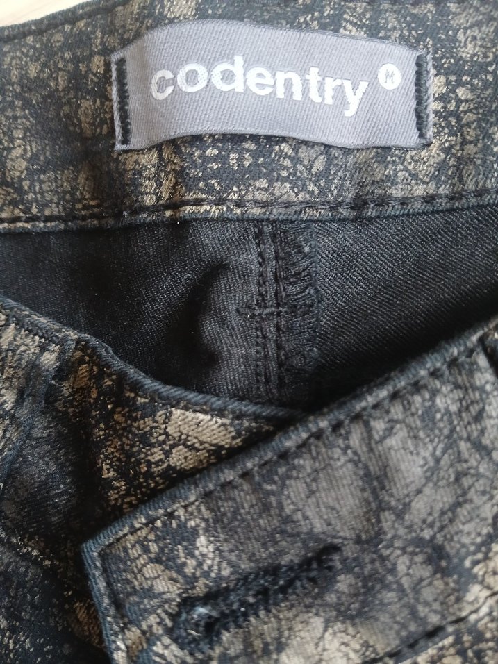 Codentry Desenli Kadın Denim Pantolon - Görsel 3