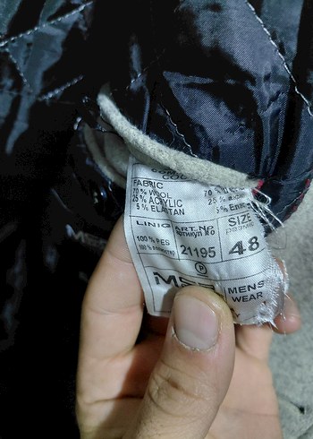 Mcr %70 yün kaşe kaban - Görsel 5