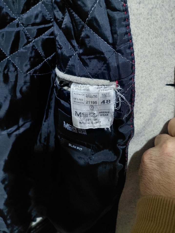 Mcr %70 yün kaşe kaban - Görsel 4