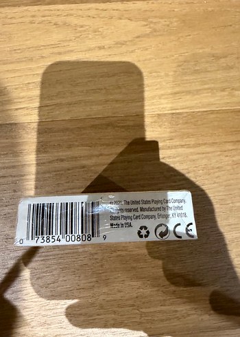 Parlak Kırmızı Bicycle Oyun Kartı Seti - Görsel 2