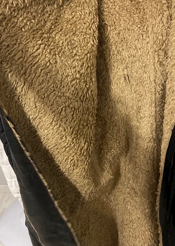 Kahverengi Kürklü Deri Kadın Ceket - Görsel 2