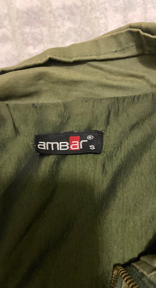 Yeşil kadın ceket - Görsel 4