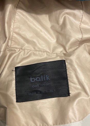 Kadın Mavi Kapüşonlu Fermuarlı Ceket - Görsel 3