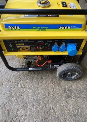 AKSA AAP 8000E 8kVa Benzinli Jeneratör - Görsel 2