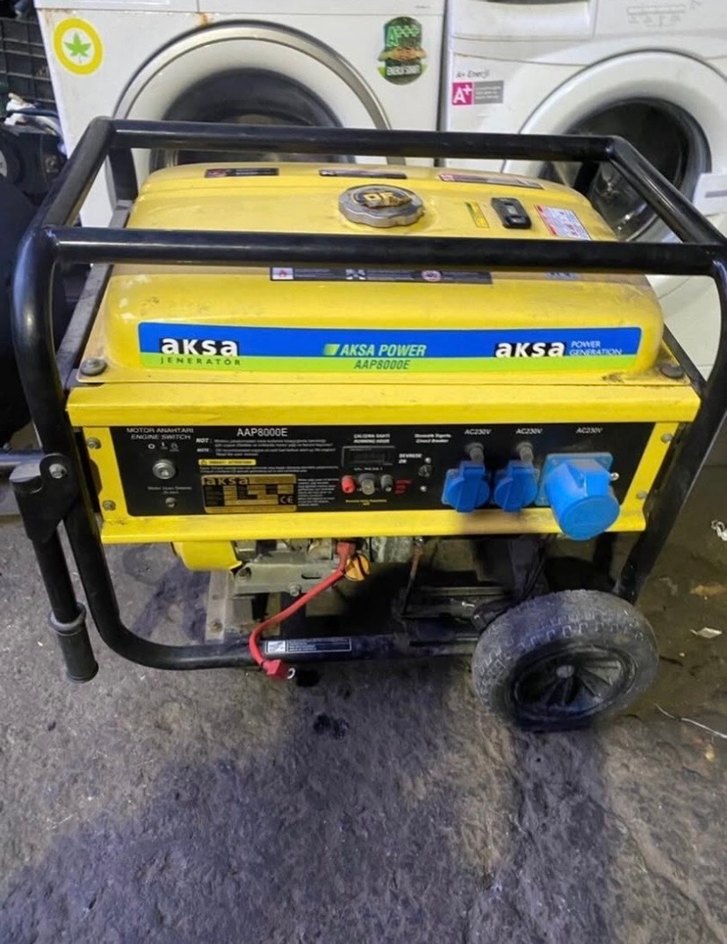 AKSA AAP 8000E 8kVa Benzinli Jeneratör - Görsel 3