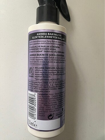 Schwarzkopf Schwarzkopf Gliss Saç bakımı