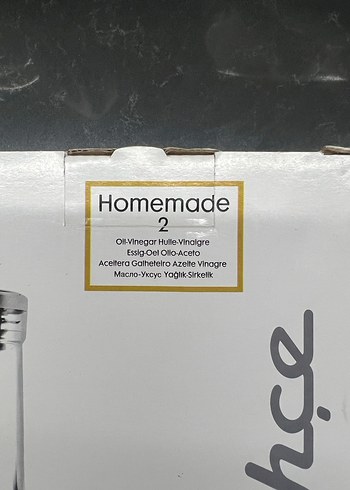 Pasabahce Sarı Cam Yağlık Şişesi - Görsel 2