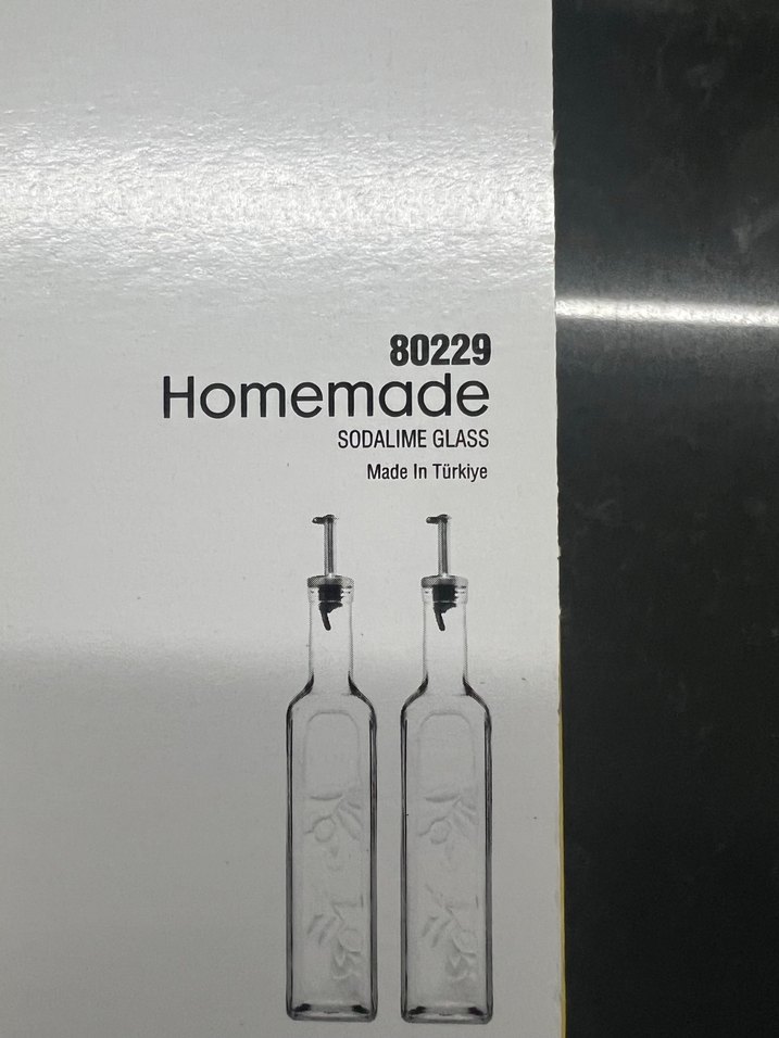 Pasabahce Sarı Cam Yağlık Şişesi - Görsel 3