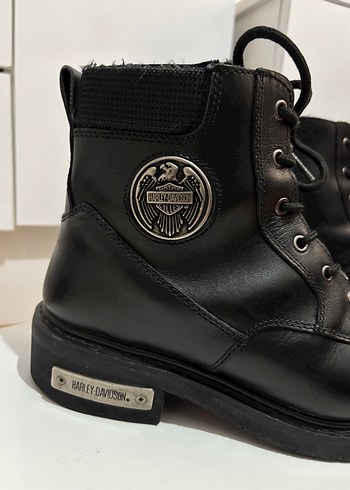 Harley Davidson Siyah deri harley bot