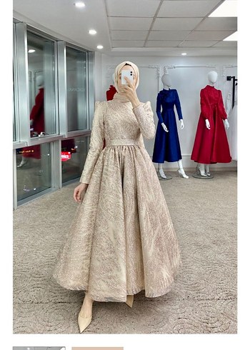 Meliha Tarhanacı vizon abiye - Görsel 2