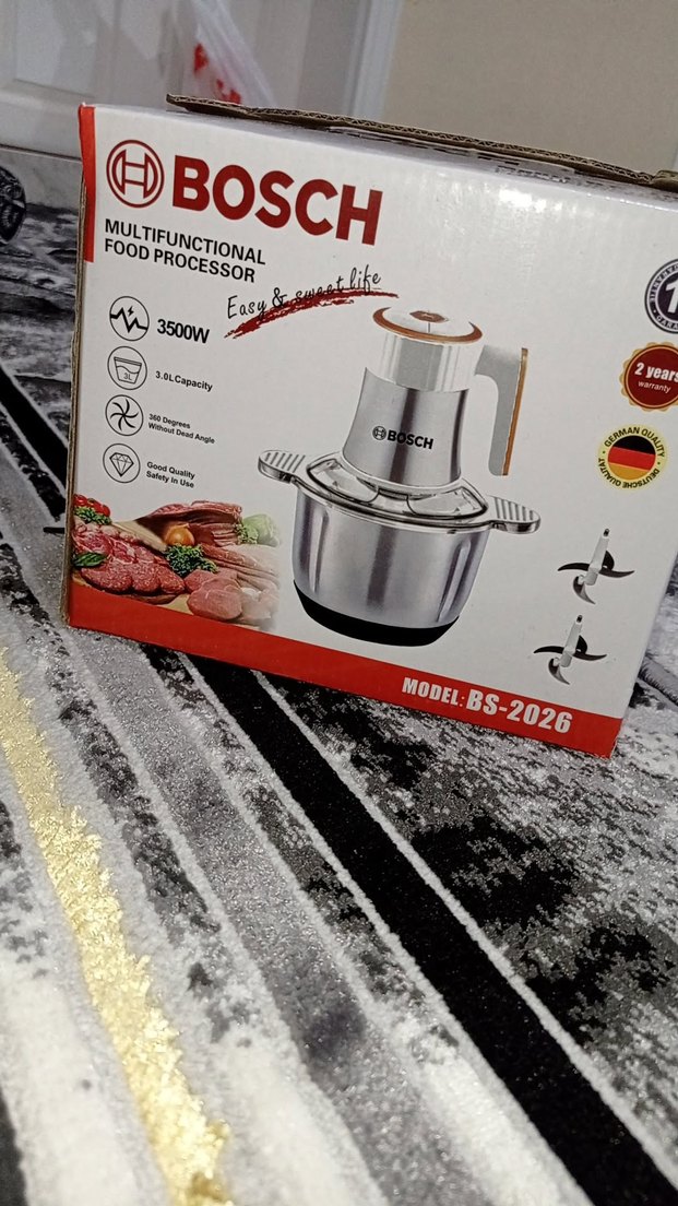 Bosch 5L Çok Fonksiyonlu Gri-Turkuaz Blender - Görsel 2