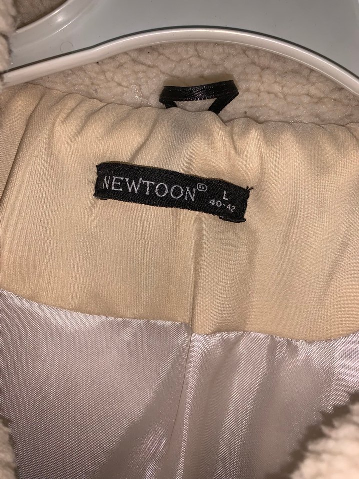 Bej Kürklü Kadın Kışlık Mont - Görsel 2