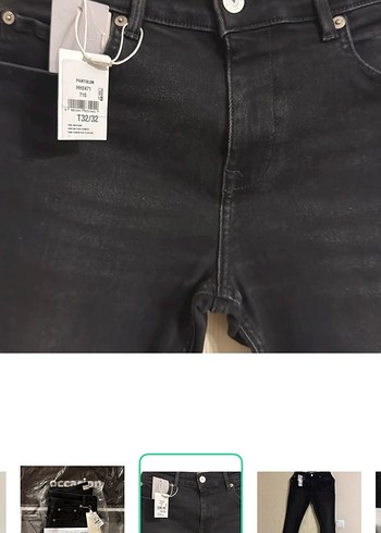 Lacoste Koyu Siyah Denim Jean