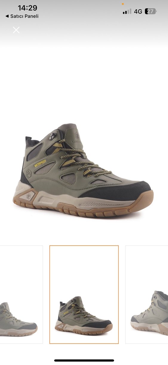 Lumberjack Kahverengi Kamuflaj Erkek Outdoor Ayakkabı - Görsel 2