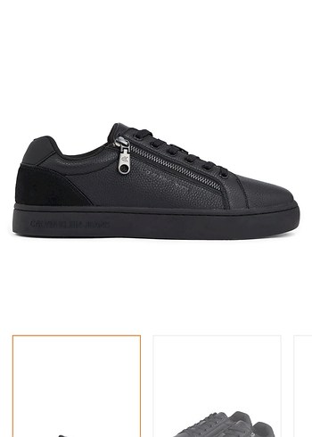 Calvin Klein Siyah Fermuarlı Erkek Spor Ayakkabı - Görsel 4
