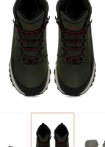 Lumberjack HILL 4PR Haki Kamuflaj Desenli Erkek Outdoor Ayakkabı - Görsel 4