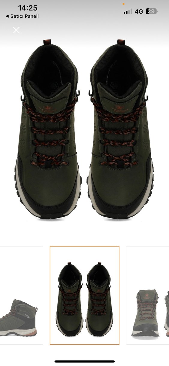 Lumberjack HILL 4PR Haki Kamuflaj Desenli Erkek Outdoor Ayakkabı - Görsel 4