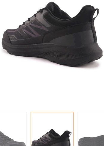 Lotto Paulo Siyah Erkek Spor Ayakkabısı Bağcıklı - Görsel 3