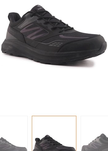 Lotto Paulo Siyah Erkek Spor Ayakkabısı Bağcıklı - Görsel 2