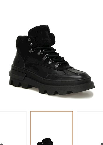 Lumberjack Boavısta Siyah Kamuflaj Detaylı Erkek Outdoor Bot - Görsel 2