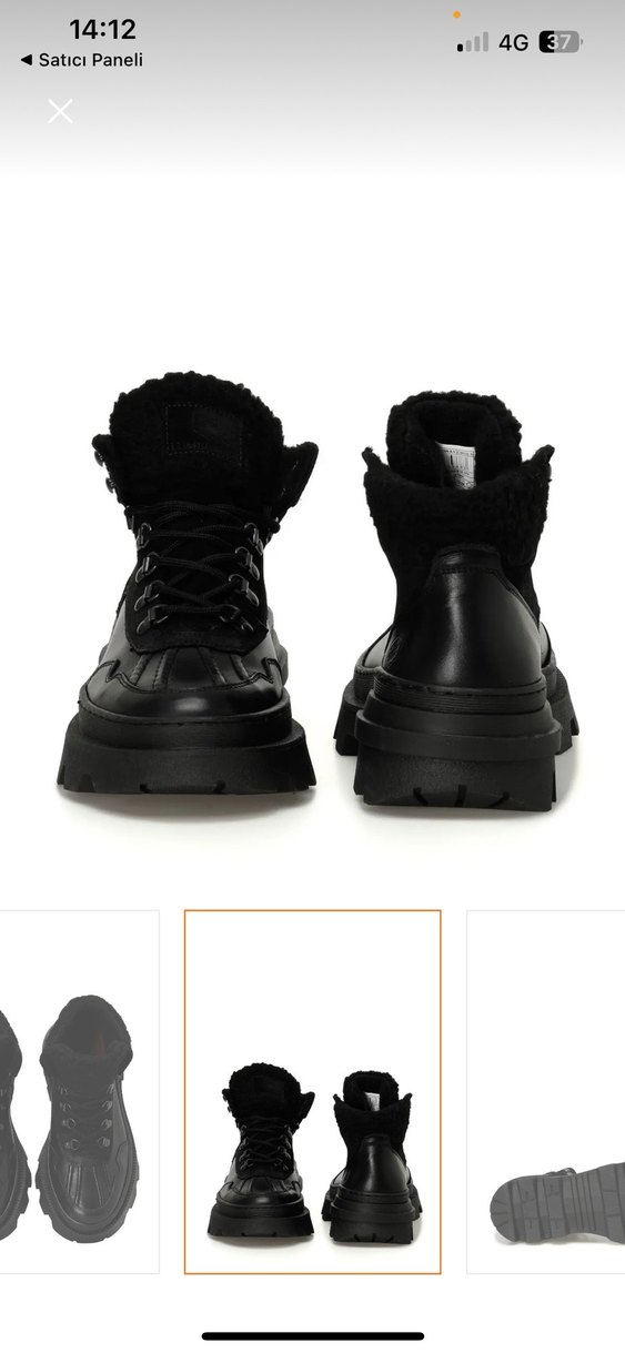 Lumberjack Boavısta Siyah Kamuflaj Detaylı Erkek Outdoor Bot - Görsel 5