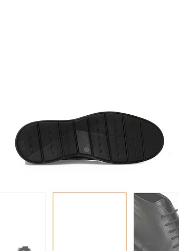 İnci Rons Siyah Deri Erkek Bot - Görsel 6