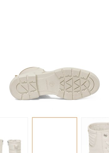 Lumberjack Kadın Beyaz Deri Platform Topuklu Bot - Görsel 6