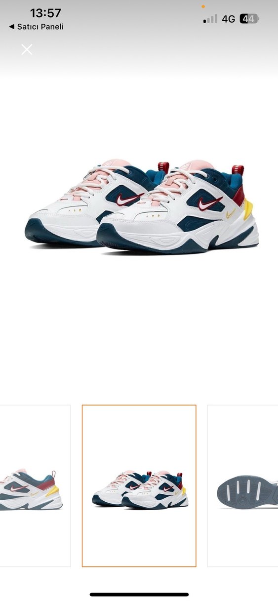Nike Çok Renkli Kadın Spor Ayakkabı Sıfır Kutulu - Görsel 3