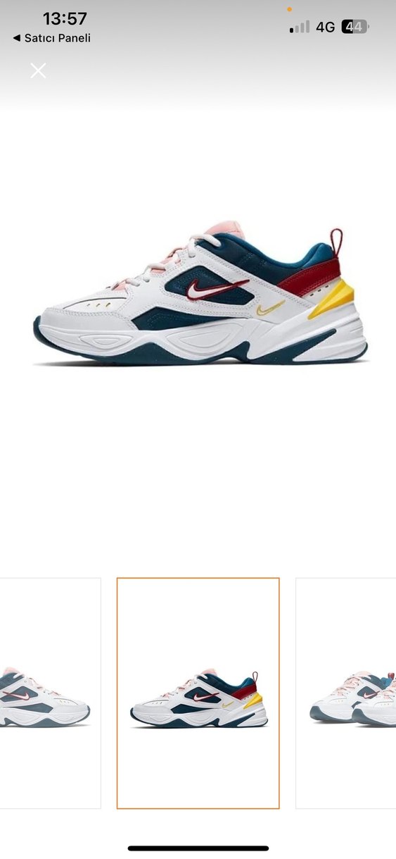 Nike Çok Renkli Kadın Spor Ayakkabı Sıfır Kutulu - Görsel 2