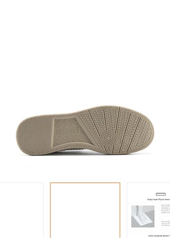 Nine West Gri Yılan Desenli Bağcıklı Kadın Spor Ayakkabı - Görsel 4