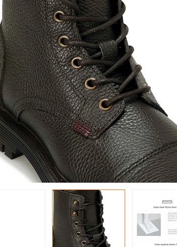 Lumberjack Jack Erkek Siyah Deri Biker Postal - Görsel 7