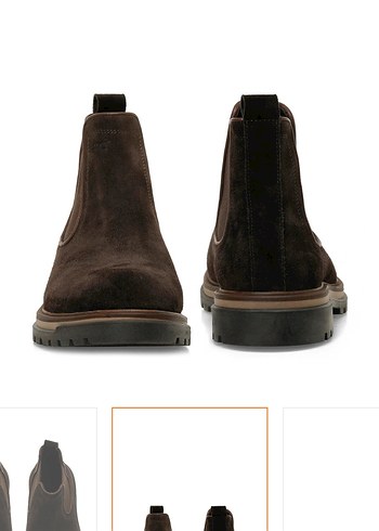 İnci Kampot S Kahverengi Süet Erkek Botu - Görsel 5