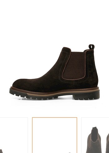 İnci Kampot S Kahverengi Süet Erkek Botu - Görsel 3