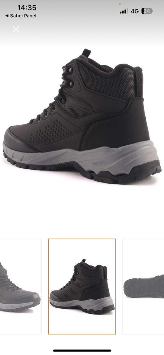 Dockers Siyah Bağcıklı Erkek Outdoor Bot - Görsel 3