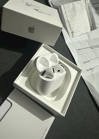 Apple AirPods Beyaz Kablosuz Kulaklık - Görsel 2