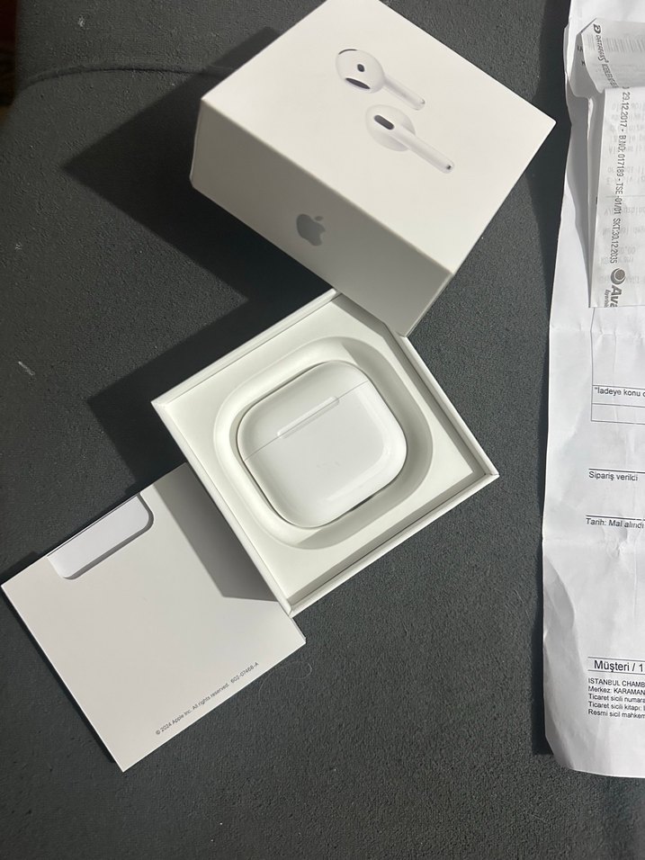 Apple AirPods Beyaz Kablosuz Kulaklık - Görsel 3