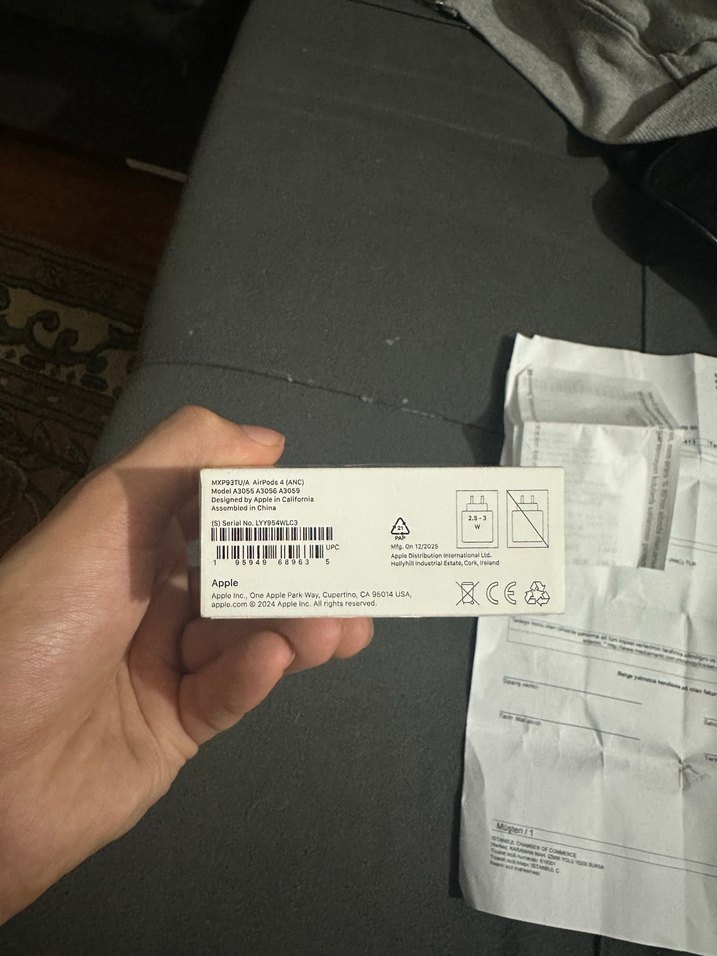 Apple AirPods Beyaz Kablosuz Kulaklık - Görsel 4