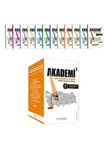 Akademi² Adli Hakimlik & HMGS Soru Bankası Seti