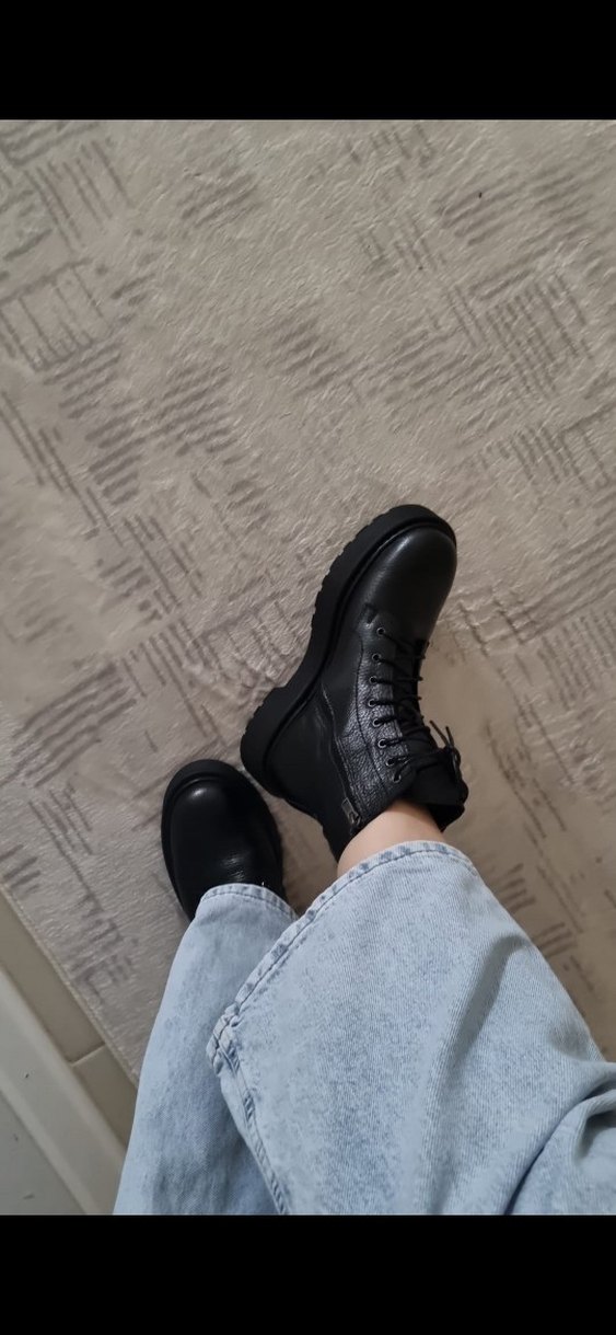 Derimod Bağcıklı kadın botu - Görsel 4