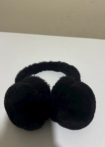 Siyah Peluş Kulaklık - Görsel 2