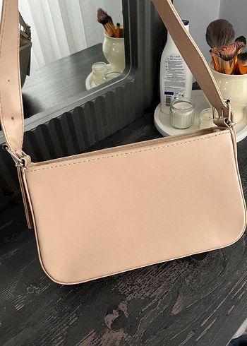 Bej Deri Kadın Çanta - Görsel 2